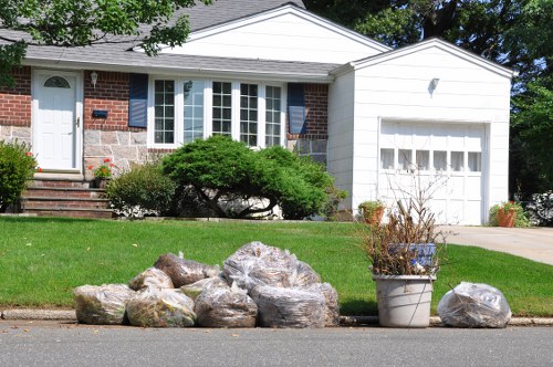 Professional house clearance team in Harrow handling items