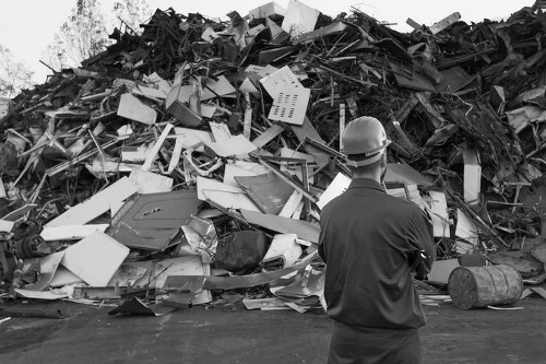 Clean and safe construction site after waste removal